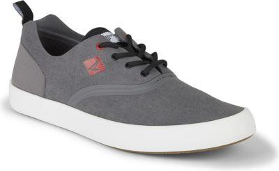 Sperry Paul Sperry America's Cup Flex Deck Cvo Micro Fiber Grey, Size 7m Men's Shoes