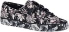 Sperry Seacoast Floral Flooded Sneaker Black/white, Size 5m Women's