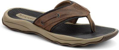 Sperry Outer Banks Flip-flops Brown, Size 7m Men's Shoes