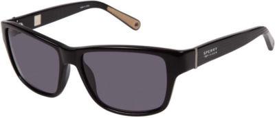 Sperry Bristol Sunglasses Black, Size One Size Men's