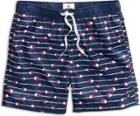 Sperry Buoy Print Volley Swim Short Navy/multi, Size S Men's