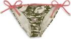 Sperry Camo Print String Bikini Bottom Fishcamoprint, Size Xs Women's