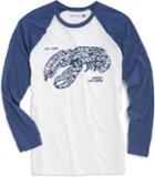 Sperry Lobster Long Sleeve T-shirt Ivory, Size S Men's