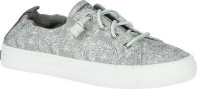 Sperry Crest Ebb Sandwash Sneaker Grey, Size 5m Women's