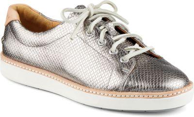 Sperry Gold Cup Cruz Sneaker Silveremboss, Size 5.5m Women's