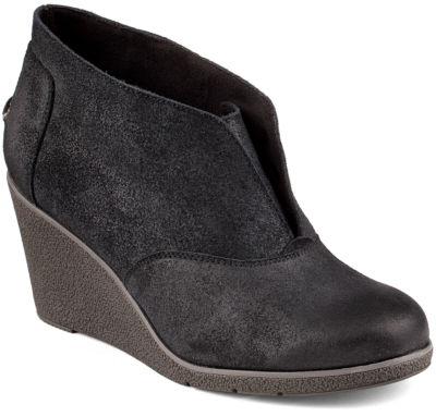 Sperry Harlow Brook Laceless Ankle Bootie Black, Size 5m Women's Shoes