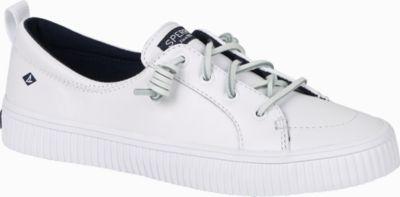 Sperry Crest Vibe Leather Creeper Sneaker White, Size 5m Women's Shoes