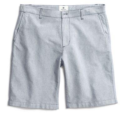 Sperry Washed Oxford Shorts Navy, Size Men's