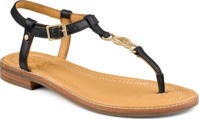 Sperry Gold Cup Sandal Black, Size 5m Women's Shoes