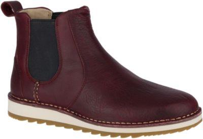 Sperry Dockyard Chelsea Boot Burgundy, Size 7m Men's
