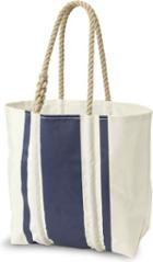 Sperry Sailcloth Sconset Stripe Medium Tote Navy, Size One Size Women's