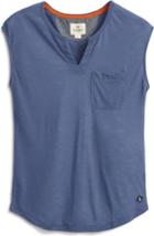 Sperry Split Neck Tank Coastalfordblue, Size Xs Women's
