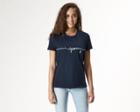 Sperry Sperry Waves Graphic T-shirt Navy, Size S Women's