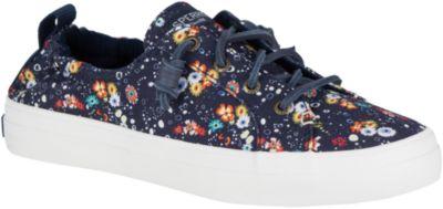 Sperry Crest Ebb Floral Sneaker Navymulti, Size 5m Women's