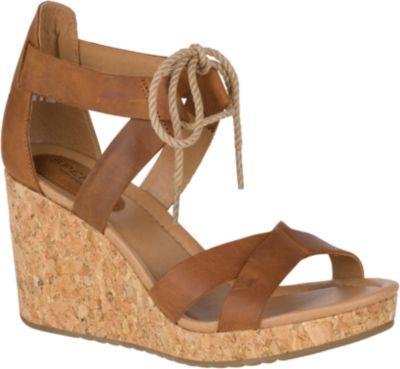 Sperry Dawn Ari Wedge Sierra, Size 9m Women's Shoes
