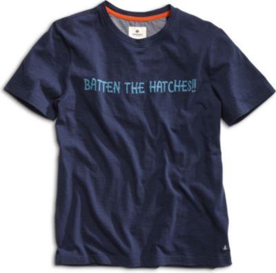 Sperry Batten The Hatches T-shirt Navy, Size S Men's