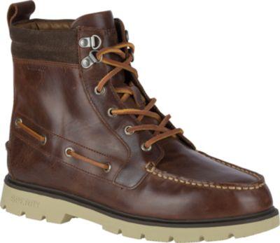 Sperry Authentic Original Waterproof Lug Boot Brown, Size 9m Men's