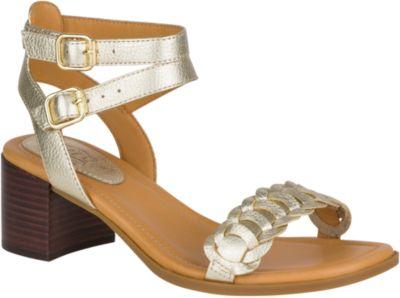 Sperry Gold Cup Vivianne Sandal Platinum, Size 5m Women's Shoes
