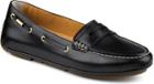 Sperry Gold Cup Penny Driver Blackleather, Size 6m Women's