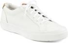 Sperry Striper Leather Lace-up Sneaker White, Size 7m Men's Shoes