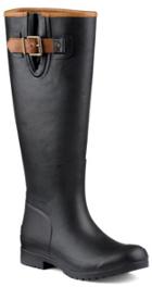 Sperry Walker Haze Tall Rain Boot Black, Size 7m Women's Shoes
