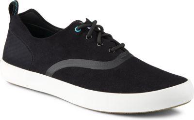 Sperry Flex Deck Cvo Microfiber Sneaker Black, Size 7.5m