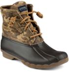 Sperry Saltwater Camo Duck Boot Camo, Size 5m Women's Shoes