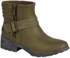 Sperry Aerial Beck Rain Boot Olive, Size 5m Women's Shoes