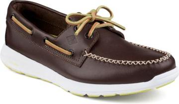 Sperry Paul Sperry Sojourn Leather Shoe Brown, Size 7.5m Men's