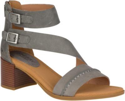 Sperry Adelia York Sandal Grey, Size 5m Women's Shoes