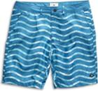 Sperry Celestial Wave Board Short Blue, Size Men's