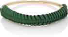 Sperry Woven Grosgrain Ribbon Bracelet Gold/green, Size One Size Women's