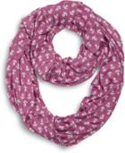 Sperry Anchor Infinity Scarf Orchid, Size One Size Women's