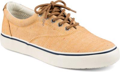 Sperry Striper Cvo Fleck Canvas Sneaker Gold, Size 7m Men's Shoes