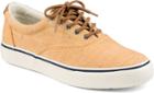 Sperry Striper Cvo Fleck Canvas Sneaker Gold, Size 7m Men's Shoes