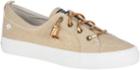 Sperry Crest Vibe Sneaker Gold, Size 5m Women's Shoes