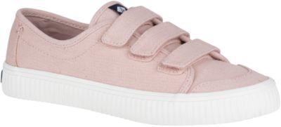 Sperry Crest Velcro Sneaker Rose, Size 5m Women's