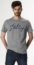 Sperry Salty Graphic T-shirt Heathergrey, Size S Men's
