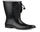 Sperry Walker Spray Rain Boot Black, Size 5m Women's
