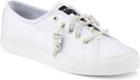 Sperry Seacoast Canvas Sneaker White, Size 5m Women's Shoes