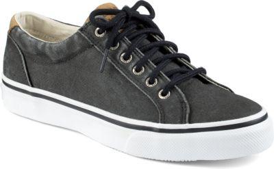 Sperry Striper Lace-up Sneaker Black, Size 7m Men's Shoes