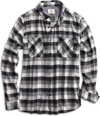 Sperry Flannel Button Down Shirt Black, Size S Men's