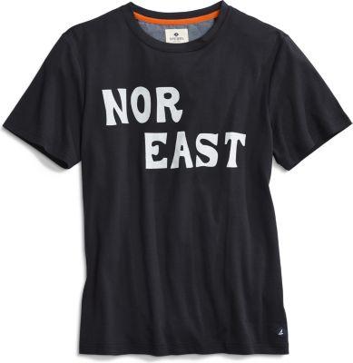 Sperry Nor East Graphic T-shirt Black/white, Size S Men's