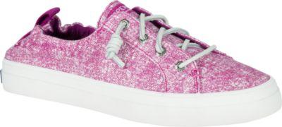 Sperry Crest Ebb Sandwash Sneaker Raspberry, Size 5m