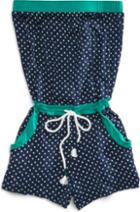 Sperry Marrakesh Medley Romper Navy, Size Xs Women's