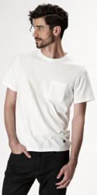 Sperry Slub Pocket T-shirt White, Size S Men's