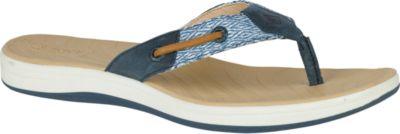 Sperry Seabrooke Flip-flop Navymesh, Size 5m Women's Shoes