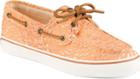 Sperry Bahama Fish Circle Sneaker Coral, Size 5m Women's Shoes