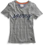Sperry Sperry Script Graphic T-shirt Heathergray, Size M Women's
