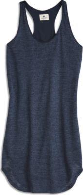 Sperry Racerback Slub Tank Dress Navy/white, Size Xs Women's